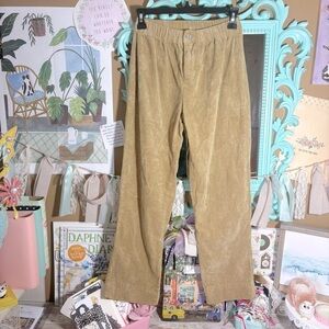 John Galt California Brown Corduroy Trousers Pants Womens Sz.S Fall Autumn Cabin
